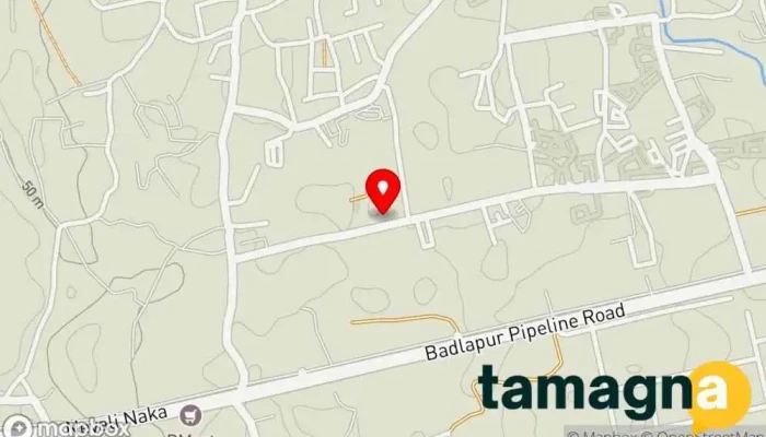 map of INDIA TECH WORLD Computer service, Electronics store in Pale Gaon, Ambernath