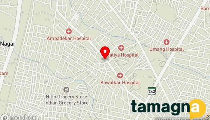 map of IT-Magic Computer store, Computer consultant, Computer service, Computer wholesaler, Digital printing service, Print shop, Security service, Security system installation service, Security system supplier in Amravati