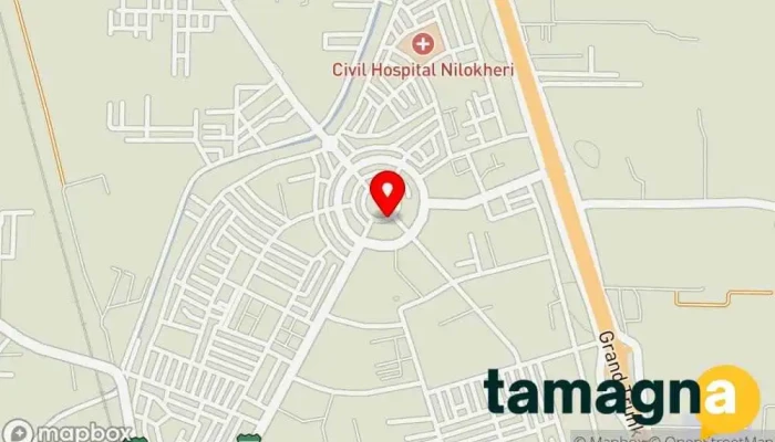 map of J C Electricals Electronics store, Appliance store, Cell phone store, Furniture store, Money transfer service in Nilokheri