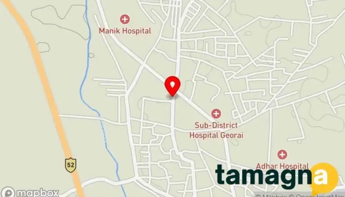 map of J K COMPUTER Internet cafe in Georai