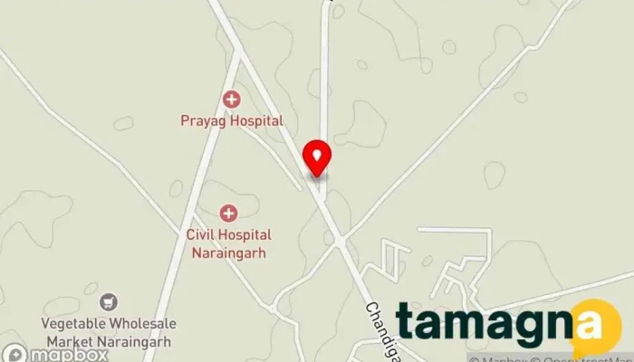 map of JAGAN OPTICAL Optician in Naraingarh