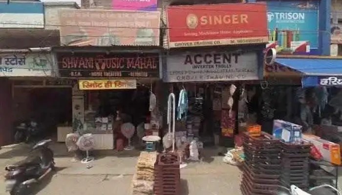 Jagdamba Electronics -  Street View 360deg - Rewari, Kanmajra
