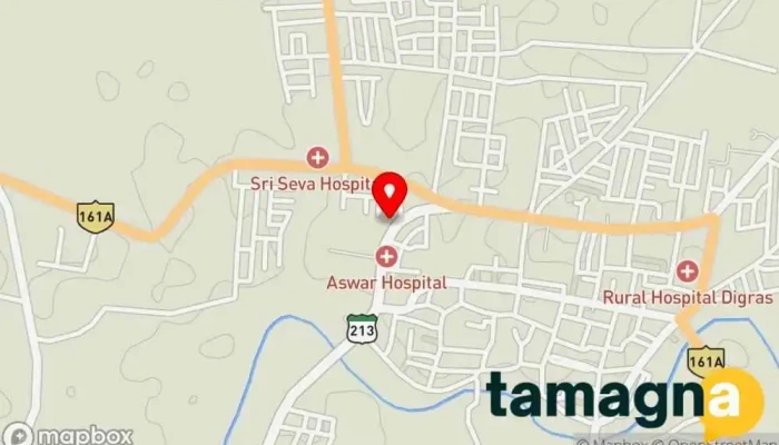 map of कुसुम कॉम्प्युटर्स अँड इंटरनेट कॅफे Internet cafe, Computer repair service, Computer service, Computer store, Educational consultant in Digras