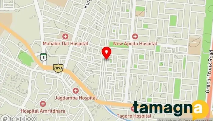 map of Laptop Garage Computer store in Karnal