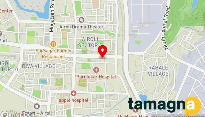 map of Lenovo Exclusive Store - Absolute It Solutions Computer store, Computer accessories store, Computer service, Computer software store in Navi Mumbai