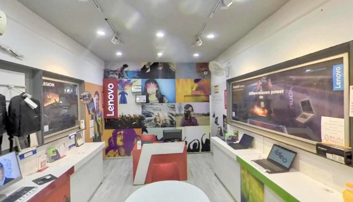 Lenovo Exclusive Store -    Cherry Corporation Street View 360deg - Chhatrapati Sambhajinagar
