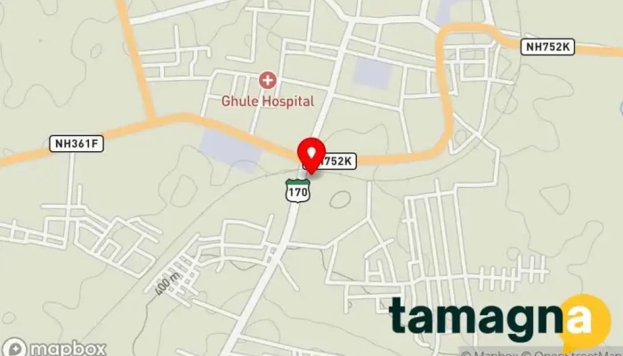 map of Lucky Computer Computer support and services in Gangakhed
