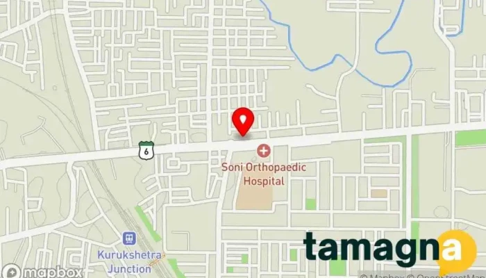 map of Mahadev Infotech Security system installation service, Computer repair service in Kurukshetra