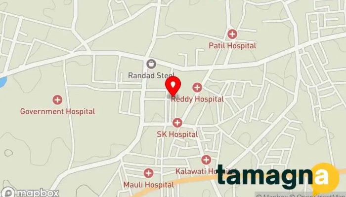map of MAHAVEER MOBILES Cell phone store in Ambajogai