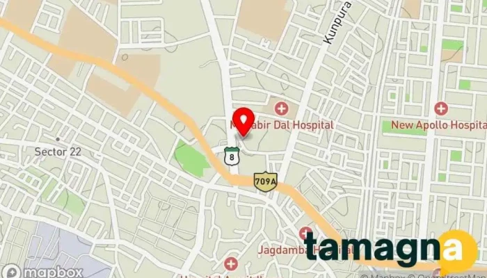 map of Mahavir Electronics Electronics store, Electronics manufacturer in Karnal