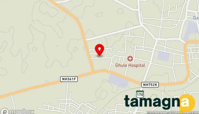 map of Mahesh Computers Training centre in Gangakhed