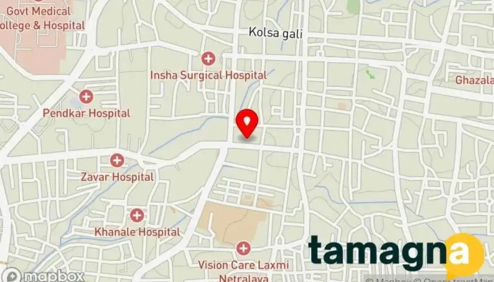 map of Mainframe Computers Pvt. Ltd - The Laptop & Computer Accessories Shop Computer store, Computer accessories store, Computer software store, Computer wholesaler, Security system supplier, Used computer store in Chhatrapati Sambhajinagar