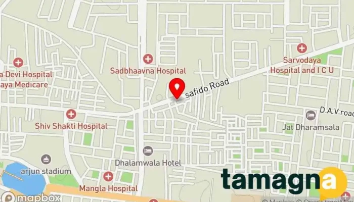 map of MANCHANDA BATTERY JIND | AMPERION LITHIUM BATTERY STORE JIND Battery store, Battery manufacturer, Battery wholesaler, Car battery store in Jind