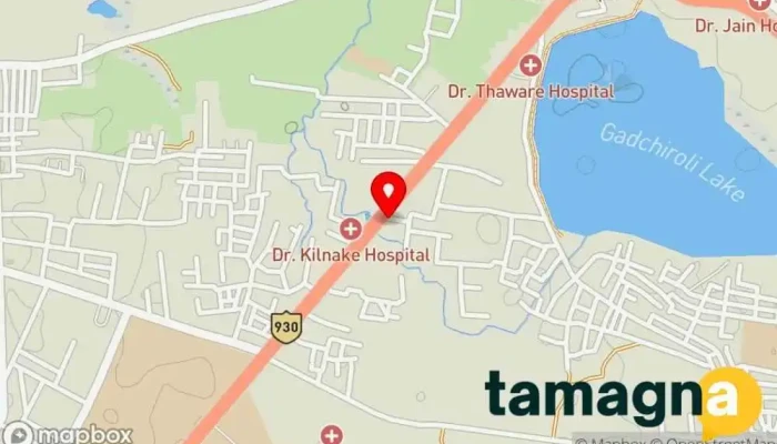map of Moon Digital Seva Kendra Gadchiroli Aadhaar center, Book store, Computer desk store, Internet cafe, Pen store in Gadchiroli
