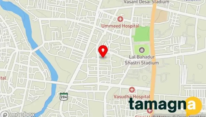 map of National Stationery Mart Stationery store, Bookbinder, Books wholesaler, Computer accessories store, Office supply wholesaler, Paper store, Print shop, Stationery wholesaler in Akola