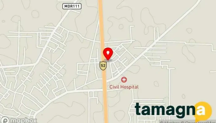 map of NINECLUB Computer store in Narwana