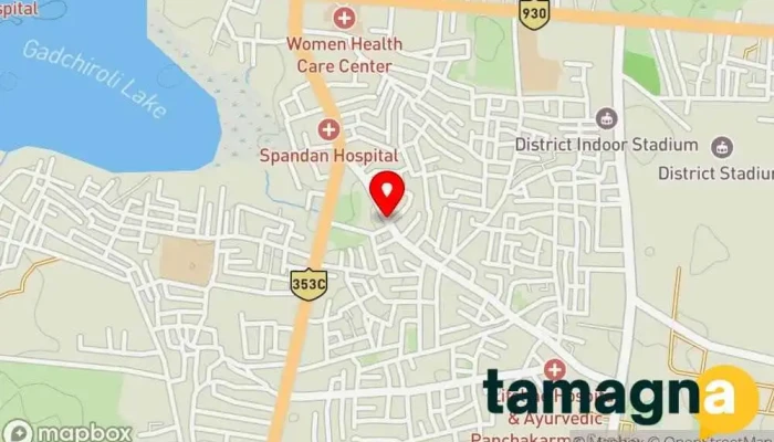 map of Nirmal Computer And Sales Services Computer store in Gadchiroli