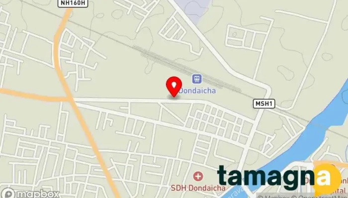 map of Om Computers Computer store in Dondaicha