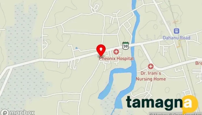 map of Om Sai Computer Electronics store in Dahanu