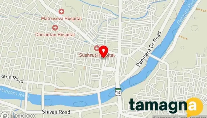 map of Om Sai Online Services and Computer Sales Computer support and services in Dhule