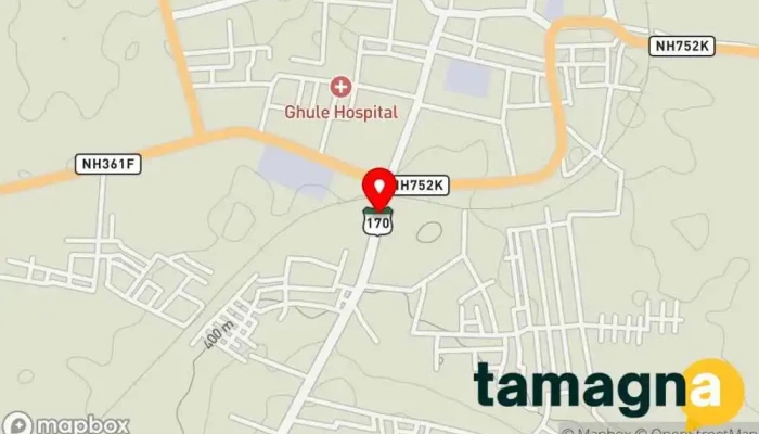 map of Omsai Xerox Computer store in Gangakhed
