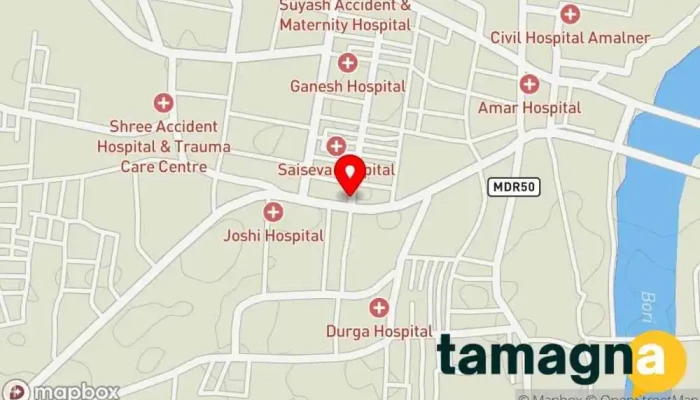 map of OnePlus CSC Online Center Computer support and services in Amalner