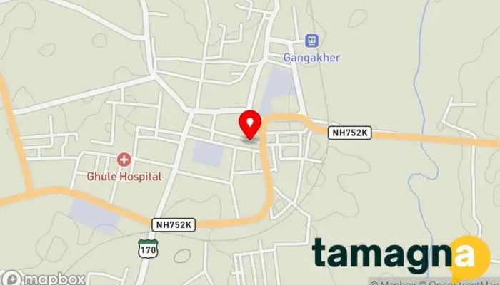 map of Palak Enterprises Computer store in Gangakhed