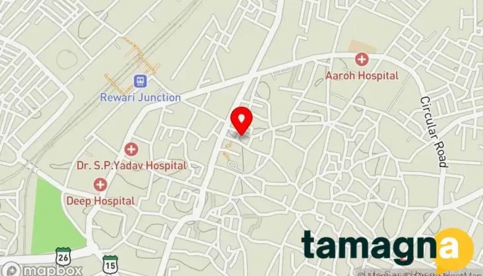 map of Panjabi Market Store, Market in Rewari, Kanmajra