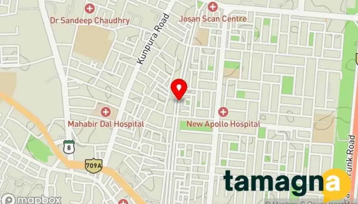 map of Pawar Technologies Computer service, Computer repair service, Computer store, Repair service in Karnal
