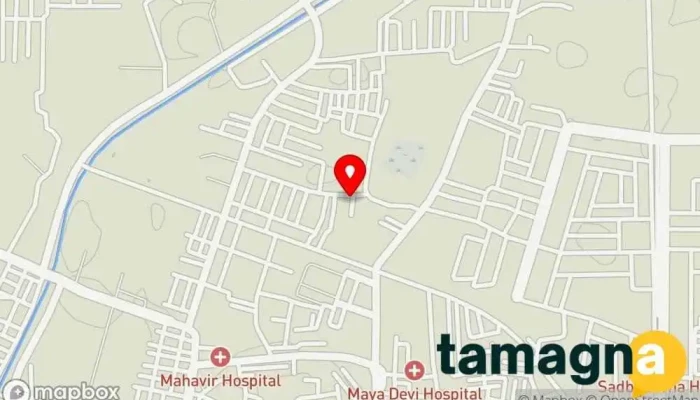 map of Pooja Beauty Parlour Computer store in Jind
