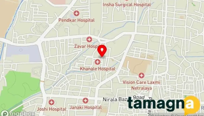 map of Pooja Computers Computer wholesaler, Computer repair service in Chhatrapati Sambhajinagar