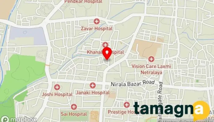 map of Pooja Sales Computer store in Chhatrapati Sambhajinagar
