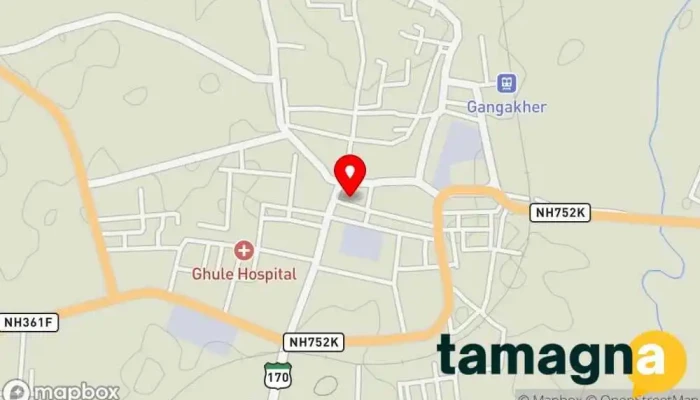 map of Prasanna Abhyasika Computer store in Gangakhed