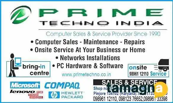 Prime Techno India -  By Owner - Pinjore
