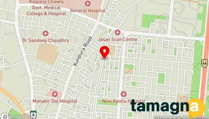 map of Quick Solutions Store, Camera store in Karnal