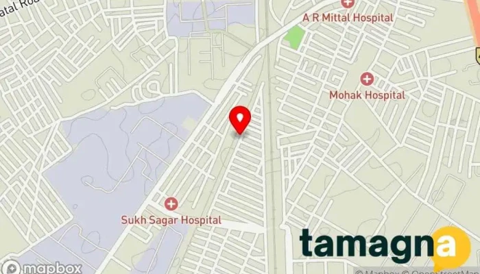 map of Raj Infotech laptop Repairing Electronics store in Panipat