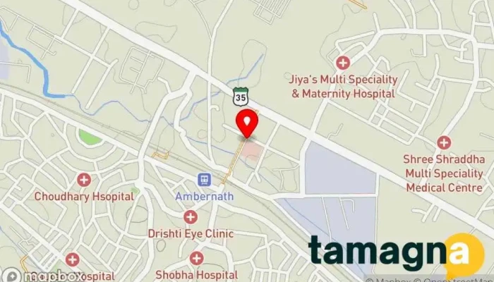 map of Rajesh Mobiles Electronics store in Mumbai, Ambernath