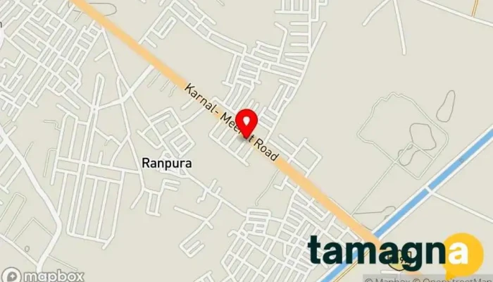 map of RAJIV Sharma Computer store in Karnal