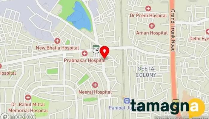map of Real Star Computer Computer repair service, Electronics store, Printer ink refill store, Security system supplier in Panipat