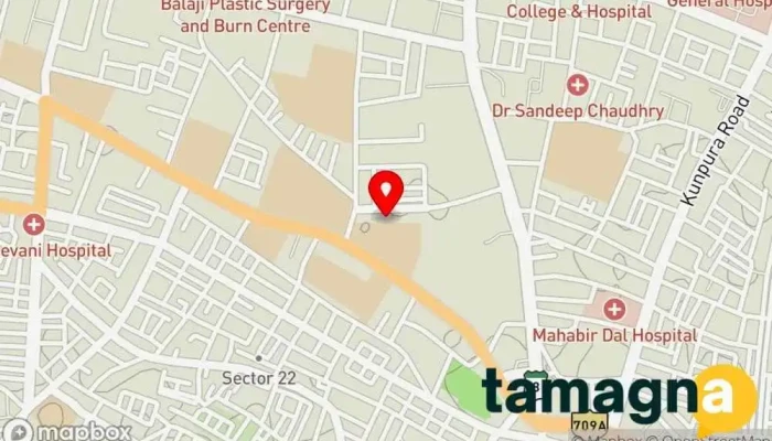 map of REDIFF CADD CENTRE Training centre, Software company in Karnal