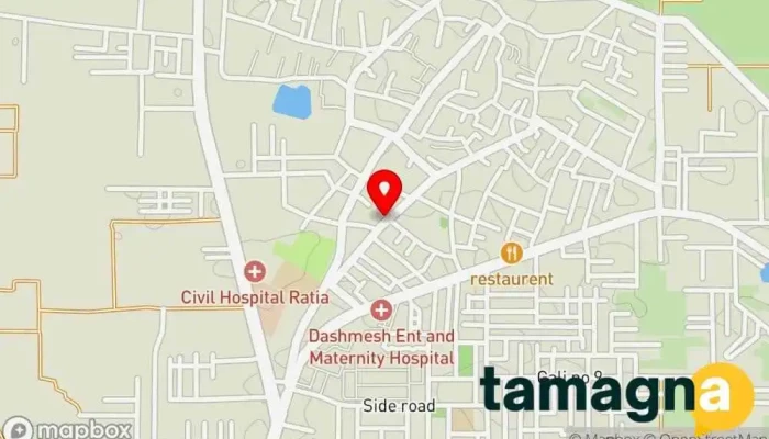 map of RK COMPUTER AND ONLINE FORM Computer accessories store in Ratia