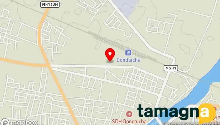 map of RK Mobile And Computer Computer store, Cell phone accessory store in Dondaicha