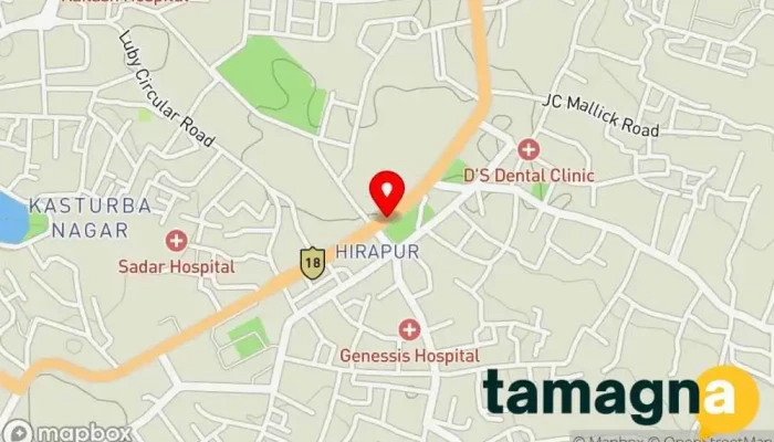 map of ROYAL COMPUTERS Electronics store in Hirapur