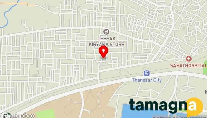 map of Rozy Computech Services Computer support and services in Thanesar, Darra Khera Thanesar