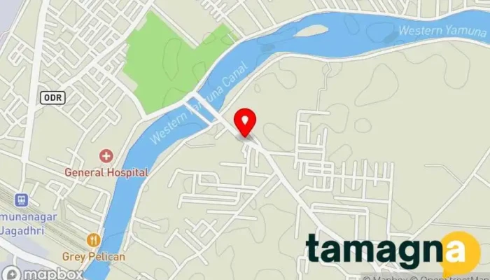 map of RP ELECTRONICS Electronics store in Yamuna Nagar