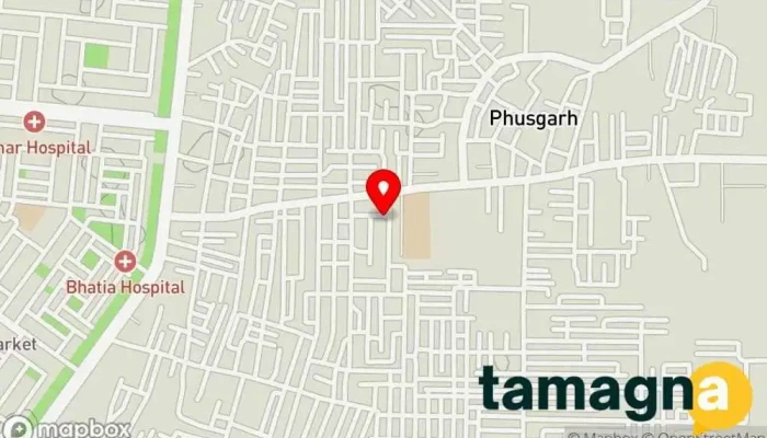map of RRB CSC CENTER/SERVICES KARNAL ,अटल सेवा केंद्र Computer service, Government economic program, Print shop in Karnal, Phusgarh Part