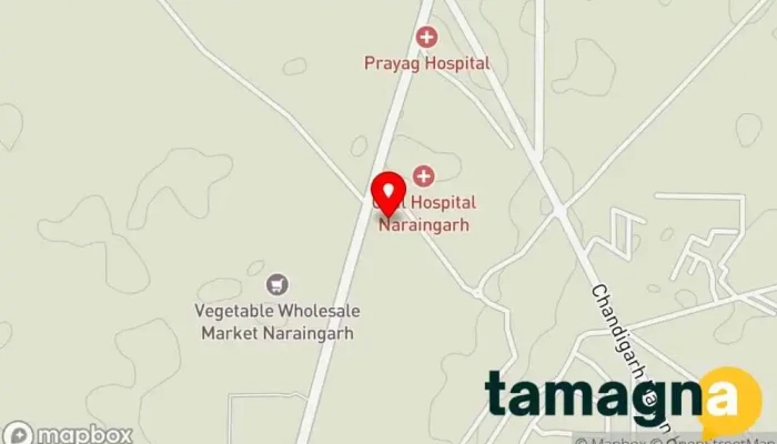 map of RW Softwares Software company, Website designer in Naraingarh