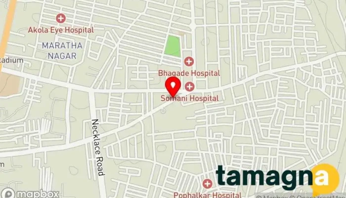 map of S S Computer Computer store in Akola