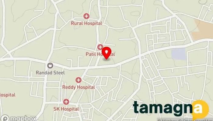 map of Sai Sales And Services Printing equipment supplier, Computer repair service in Ambajogai