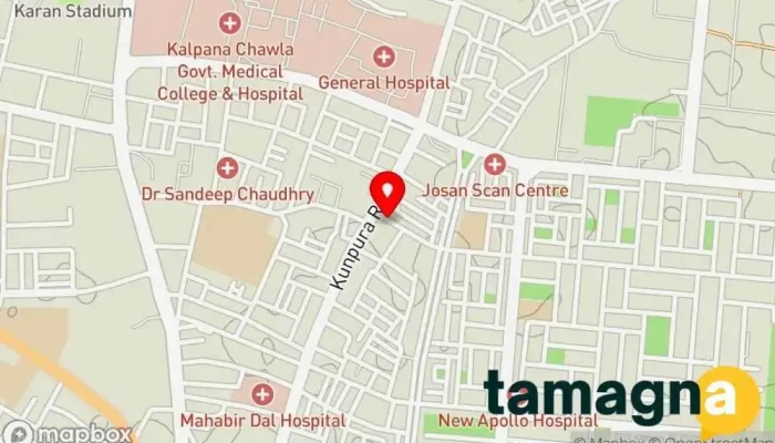 map of Saima Computer store in Karnal